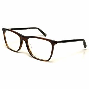 Chopard Designer Eyeglasses VCH 257 0700 Brown Grey Carbon Fiber Plastic